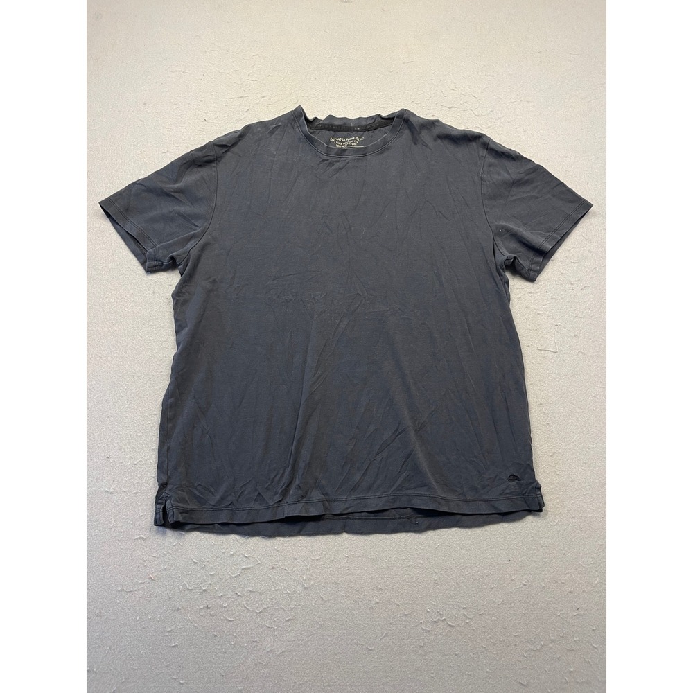Banana Republic T Shirt Luxe Touch 100% Cotton Navy Blue XL Mens